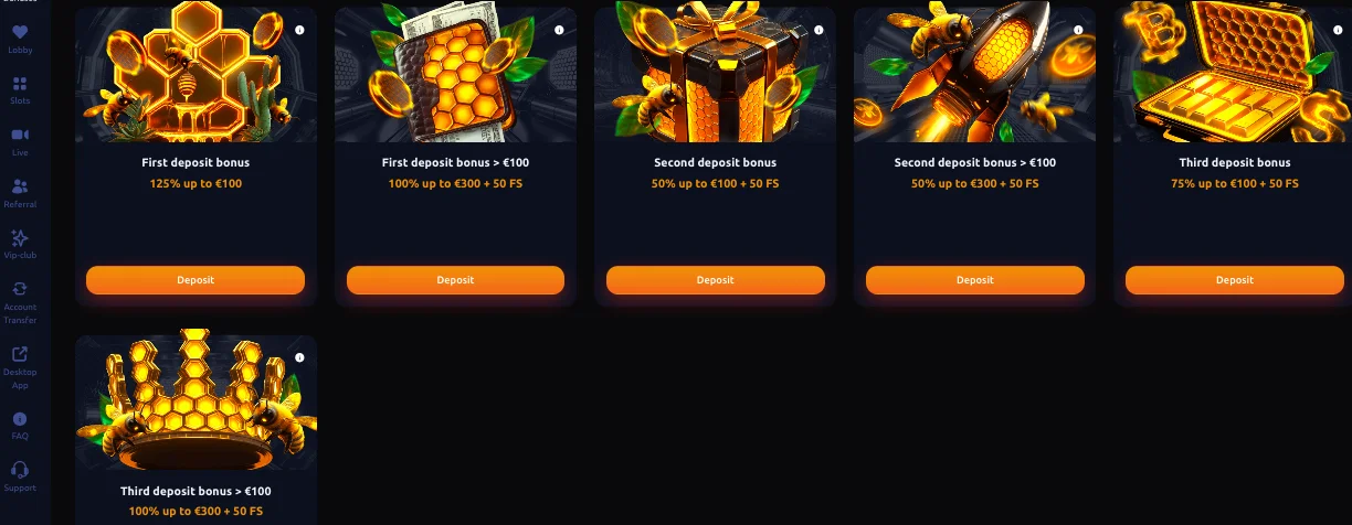 бонуси HoneyMoney